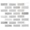 Andova Tiles ANDOVA TILES Turret Natural Stone Mosaic Pattern Wall Tile ANDTUR210 - alternate 1